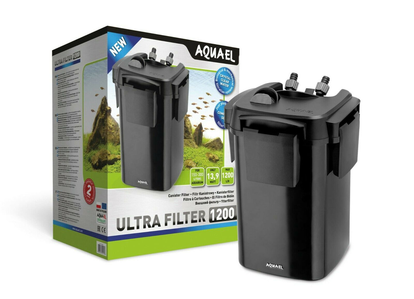 Aquael external filter Ultra Filter 1200 aquarium filter aquarium filter pond filter