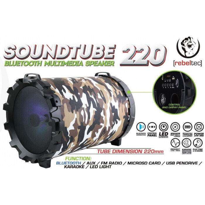 20W Tragbarer Wireless Bluetooth Lautsprecher FM Radio Speaker USB Soundbox