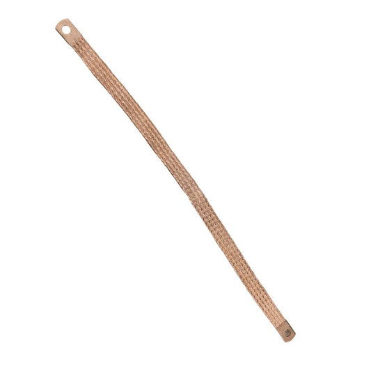 Masseband Massekabel 40cm Flach Zopfband 23mm² Kupfer geflochten Kfz