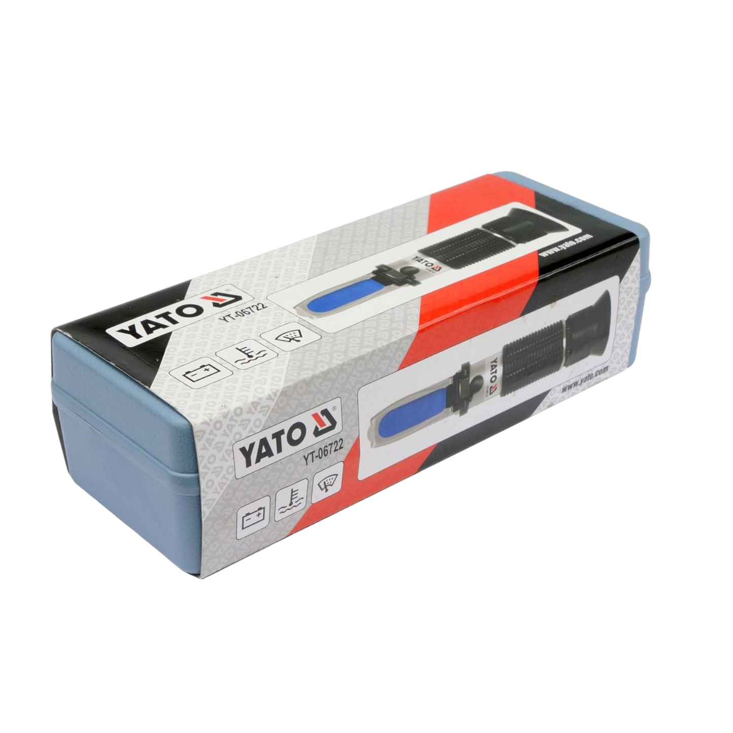 YATO Frostschutz- / Batteriesäureprüfgerät (Refraktometer) YT-06722 275g