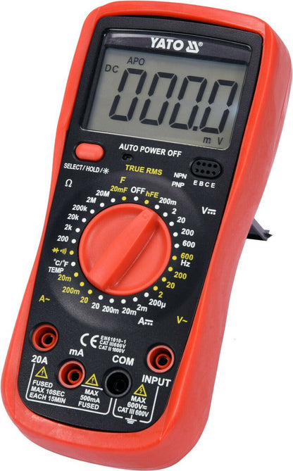 YATO YT-73083 Digitales Messgerät Multimeter Strommesser Spannungsmessgerät