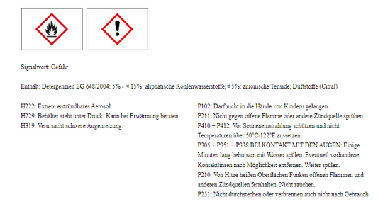 PETEC 71350 Klimaanlagenreiniger Spray Zitrus-Schaum Heizungssystem Klima 500ml