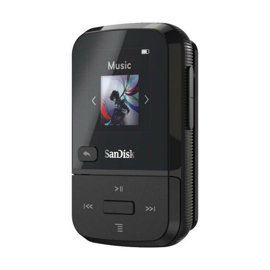 San Disk Clip Sport Go 16GB MP3 Player Digital LCD Bildschirm Miniclip Musik - Flex-Autoteile