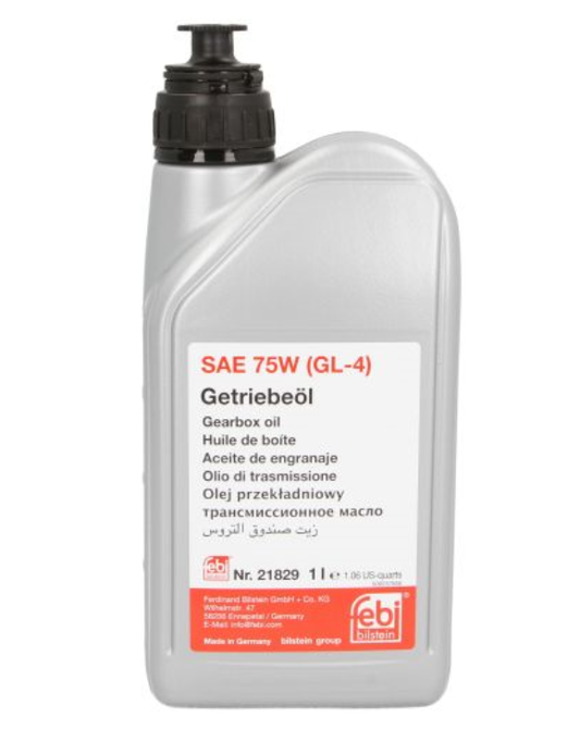Febi 21829 1l SAE 75W Getriebeöl Automatikgetriebeöl Audi Mercedes Seat Skoda VW
