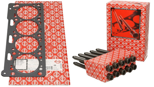 Elring Zylinderkopfdichtung+Schrauben Kopfdichtung VW APQ AEX AKV ANX AEA AEE