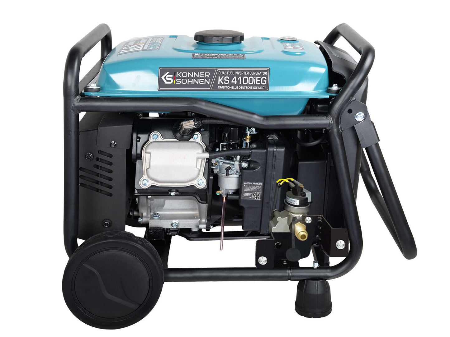 Notstromaggregat KS4100iEG Inverter LPG Stromerzeuger Generator 4KW GAS+Benzin