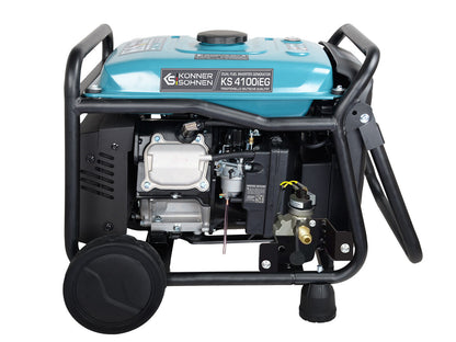 Notstromaggregat KS4100iEG Inverter LPG Stromerzeuger Generator 4KW GAS+Benzin