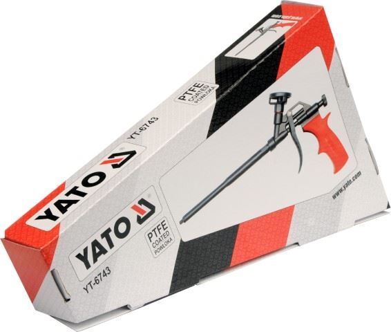 YATO YT-6743 Schaumpistole Bauschaumpistole Montageschaumpistole PTFE Teflon