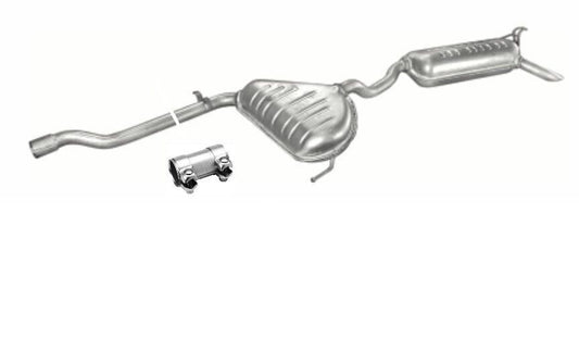 Exhaust complete from cat middle silencer rear silencer for Brava Bravo 182