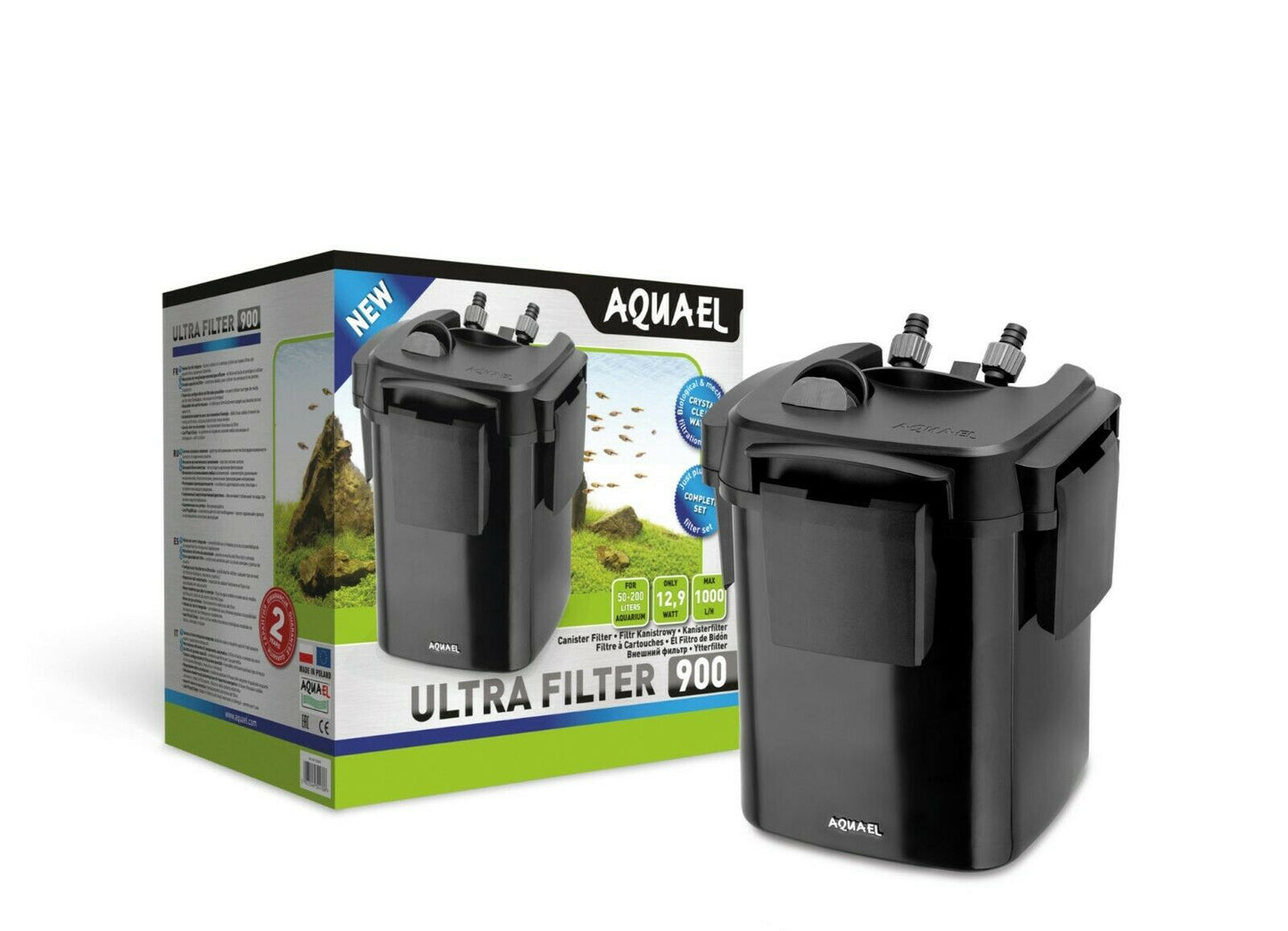 AQUAEL Außenfilter ULTRA FILTER 900 Aquariumfilter Aquarienfilter Teichfilter