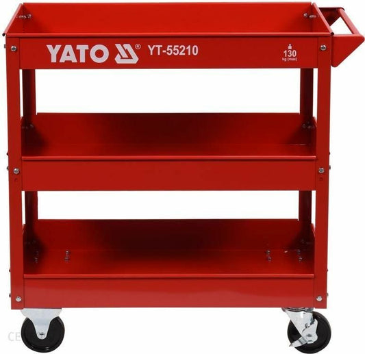 YATO Werkzeugwagen hochwertig Werkstattwagen Rollwagen Lager 3 Ablage Fächer