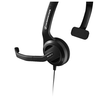 Sennheiser PC 2 Chat Headset einseitig Kopfhörer+Mikro 3,5mm Klinke 2m 55g
