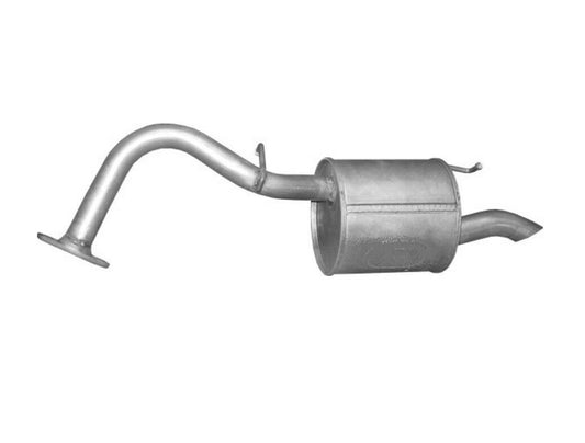 Endshall damper Endpuff exhaust subsequent silencer Toyota yaris 1.0 VVT-I 06-