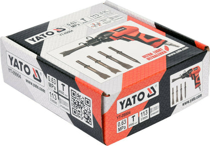 YATO YT-09904 Druckluftmeißel Satz Abbruchhammer Schlaghammer KFZ Pneumatisch