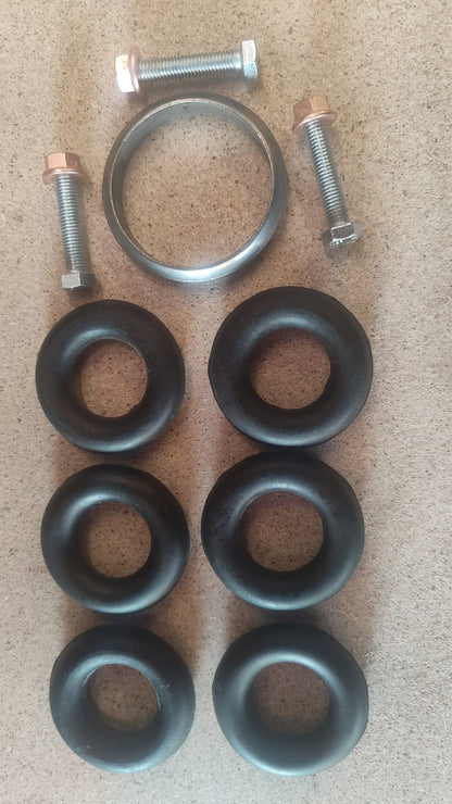 Anbausatz Montage Auspuff Endtopf Endschalldämpfer Fiat Ducato 1,9D/TD 230 94-02
