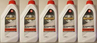 Havoline KÜHLERFROSTSCHUTZ KÜHLFLÜSSIGKEIT 5L G12+ 50/50 Premixed Rot MAN Scania - Flex-Autoteile