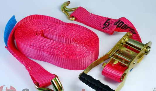 Cargoparts Spanngurt Zurrgurt 5t Ratschengurt LKW PKW 500daN 12m / 11,5+0,5m - Flex-Autoteile