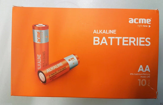 10x 4er Pack Acme Batterie AA LR6 1,5V Kamera Spielzeug Fernbedienung Alkaline - Flex-Autoteile