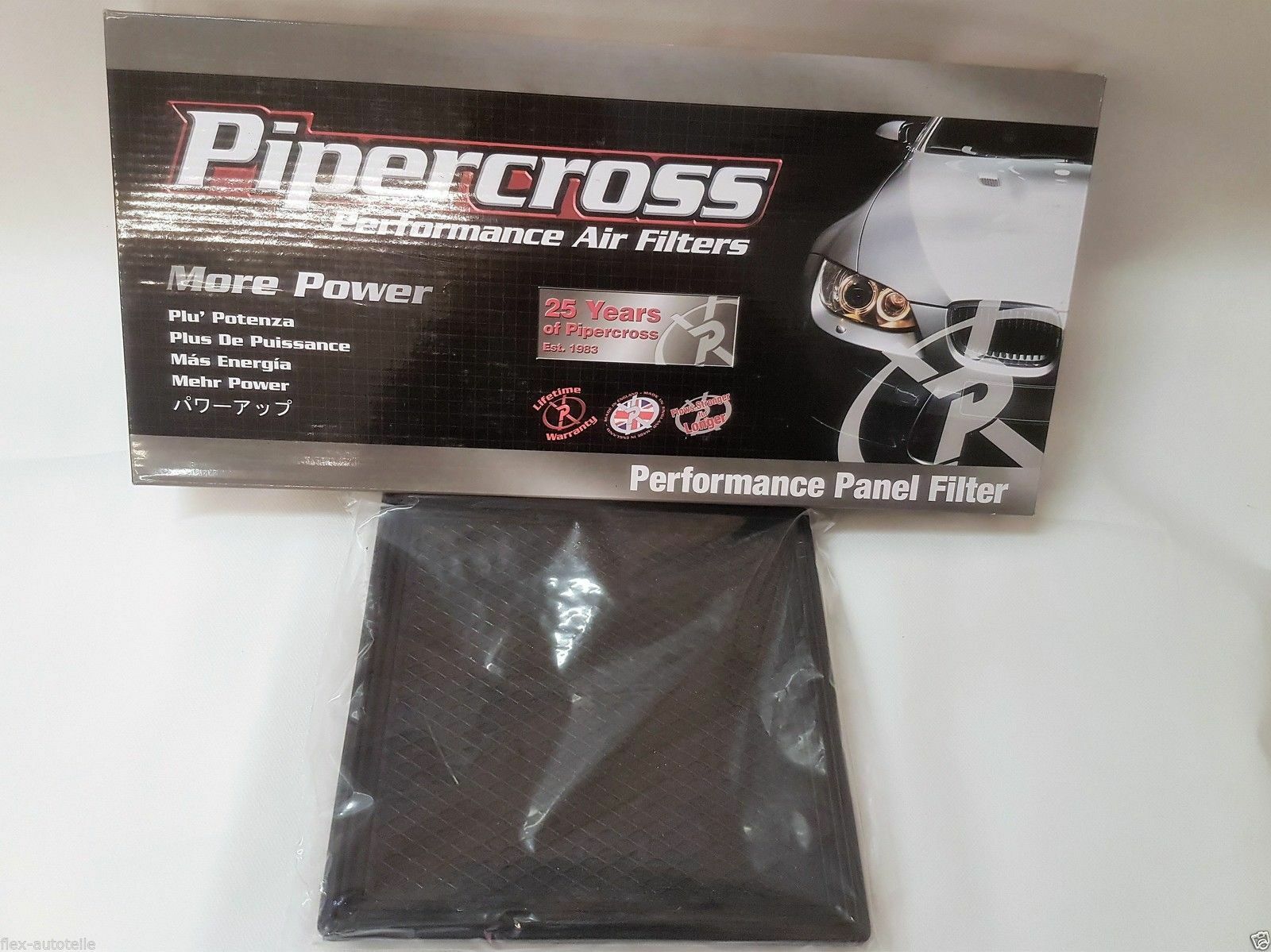 Pipercross PP1690 Sport-Luftfilter-Einsatz für  Mito Punto Doblo Combo Corsa D - Flex-Autoteile