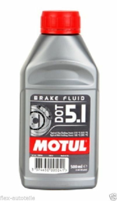 Motul Bremsflüssigkeit DOT 5.1 500ml Auto Motorrad Brake Fluid Universal 0,5l - Flex-Autoteile