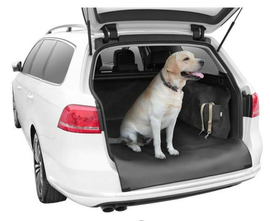 Kofferraum Schonbezug XL Schutz Matte Hundetransport Kunstleder Seitenschutz - Flex-Autoteile