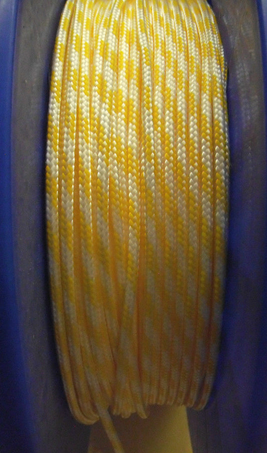 Polypropylenschnur Leine Seil Reepschnur 3 mm 16-Fach geflochten mit Kern 1€/m - Flex-Autoteile