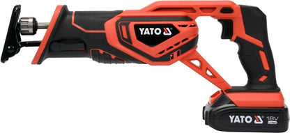 YATO Akku Säbelsäge 18V 2Ah Tigersäge Reciprosäge Fuchsschwanz Handsäge 1/2" - Flex-Autoteile
