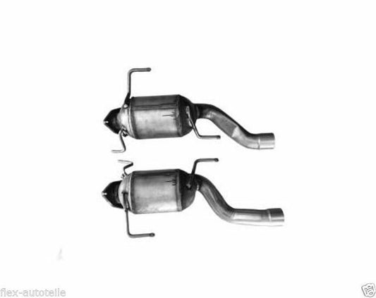 Rußpartikelfilter Dieselpartikelfilter für li + re Audi Q7 6,0 TDI CCGA 09/2008- - Flex-Autoteile