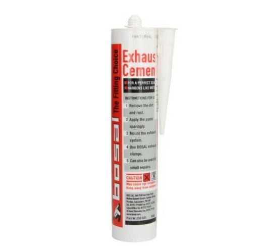 Bosal 258-021 Montagepaste 500g Kartusche Auspuffpaste Exhaust Dichtkitt Cement - Flex-Autoteile