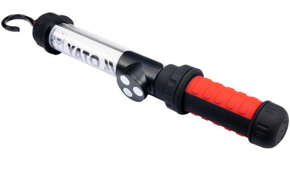 Yato Profi 27 LED Arbeitslampe Handlampe Stablampe Werkstattleuchte Magnet Akku - Flex-Autoteile