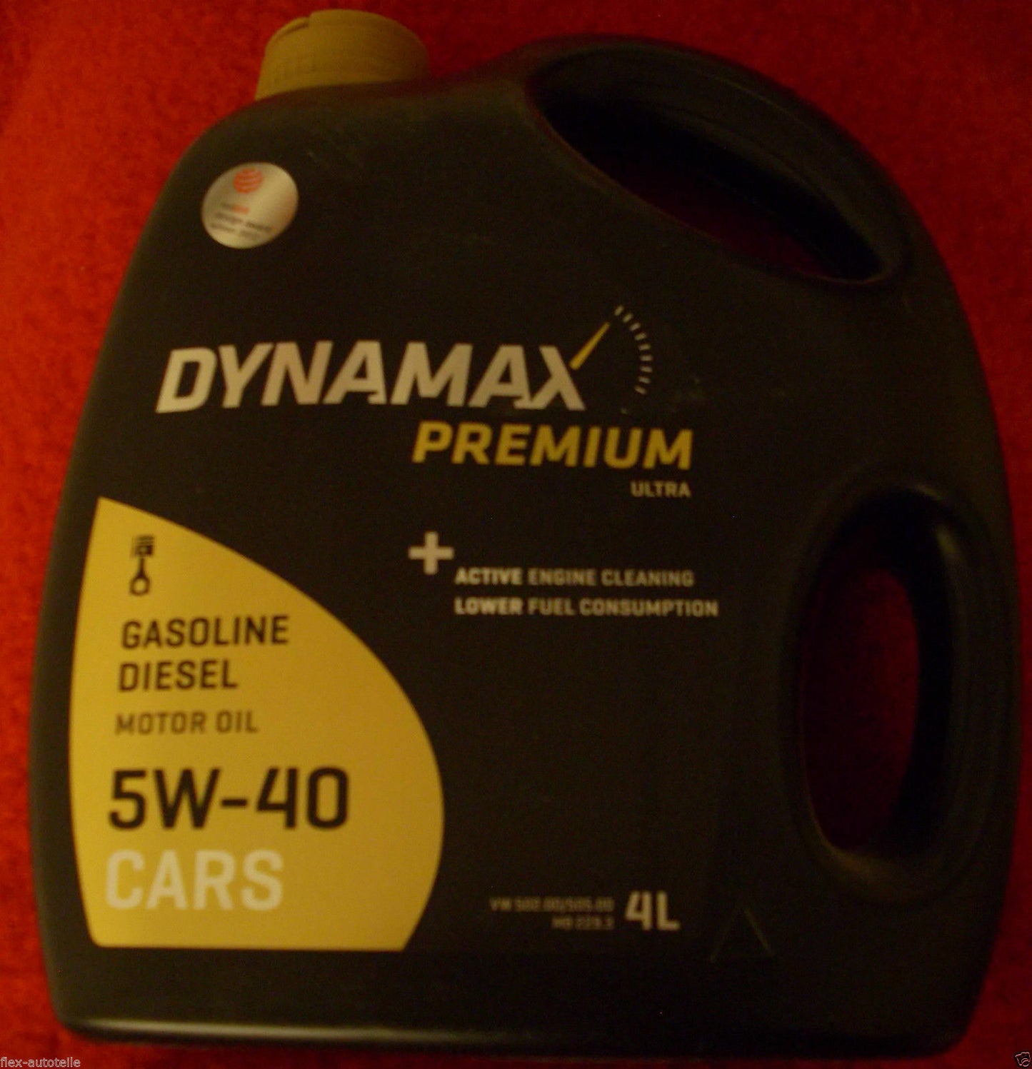 4L Dynamax Pr. 5W-40 Motoröl für VW 505.00 502.00 Mercedes 229.3 BMW Longlife-98 - Flex-Autoteile