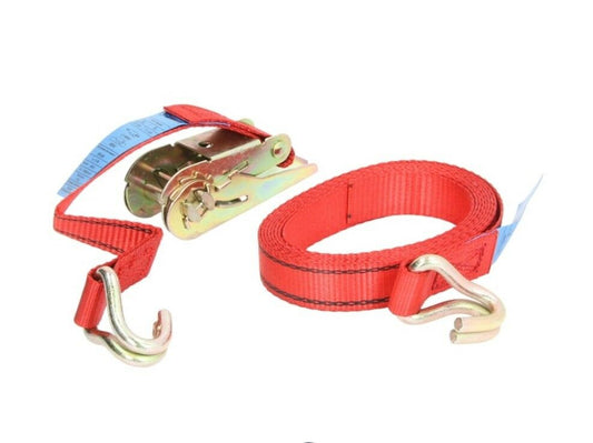 Cargoparts Spanngurt Zurrgurt Ratschengurt LKW PKW 800daN 3 Meter / 2,7+0,3m - Flex-Autoteile