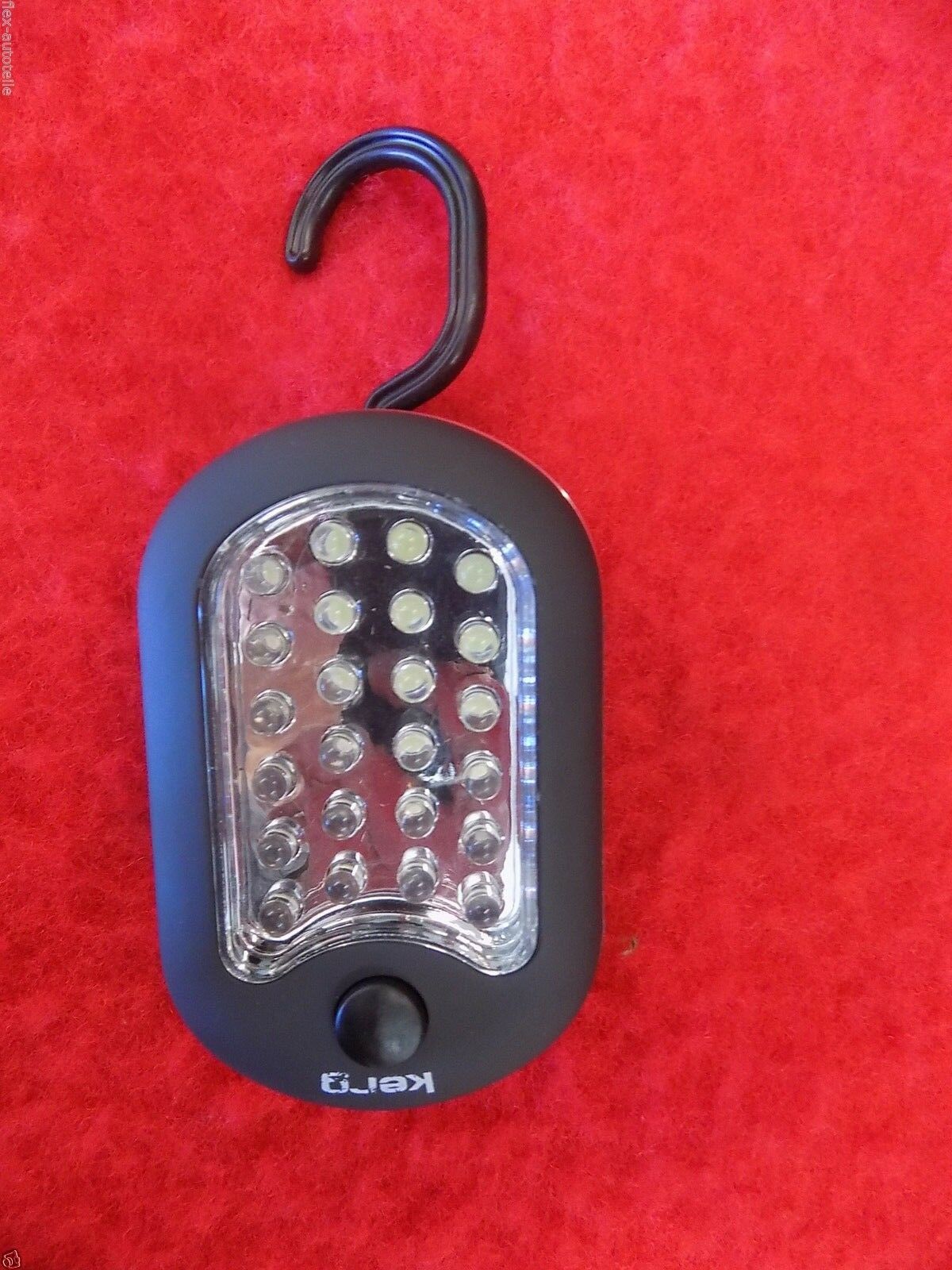 Arbeitslampe Taschenlampe Magnetisch Oval 3xAAA Led Anhänger Kaltweiß Haken mini - Flex-Autoteile