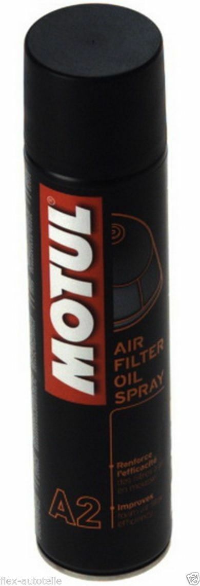 400ml Motul 102986 Air Filter Spray A2 Luft Filter Öl Sprühdose - Flex-Autoteile
