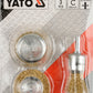 YATO Drahtbürsten Set Scheibenbürste Topfbürste Stiehlbürste für Bohrmaschine - Flex-Autoteile