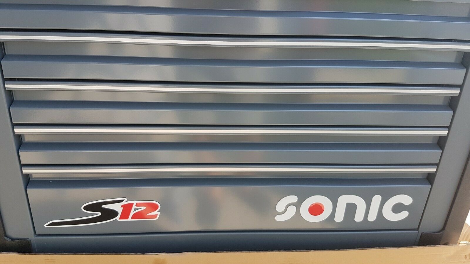 Sonic 748529 Werkstattwagen S12 komplett gefüllt 485tlg Rollbarer Werkzeugkasten - Flex-Autoteile