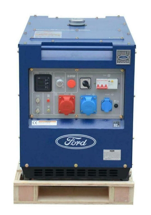 Ford Notstromaggregat AVR 400V Diesel Stromgenerator Notstromerzeuger 7,9kW ATS