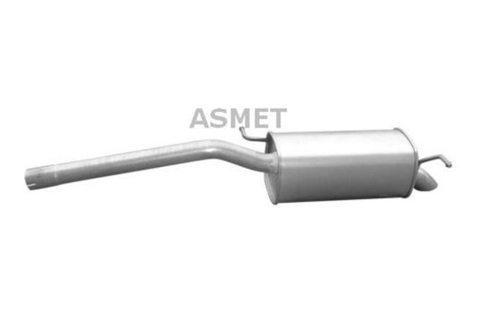 Asmet rear silencer rear exhaust Caddy 2K 3 III 2.0TDI box station wagon