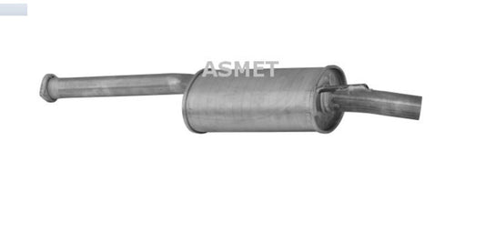 ASMET center pot CENTER SILENCER MERCEDES W124 S124 230 200 200D 250D TE TD