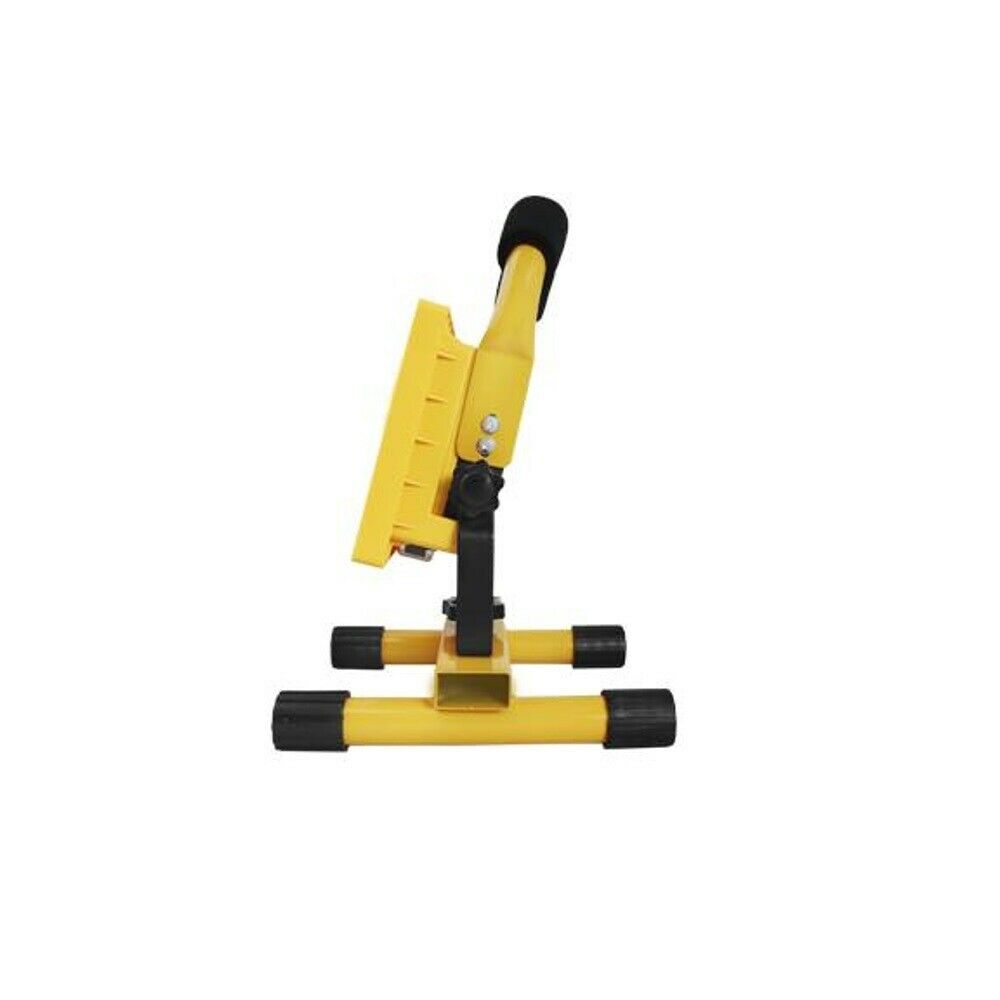 LED COB Baulampe 10W 6000K Akku Baustrahler Außenlampe Arbeitslampe IP44 Ständer - Flex-Autoteile