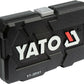 Yato yt-38561 ratchet box 22-pitch socket key set kfz 3/8 creak box