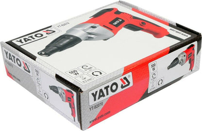 Yato YT-82070 Trockenbauschrauber 500W Bauschrauber Schnellbauschrauber 1/4" - Flex-Autoteile