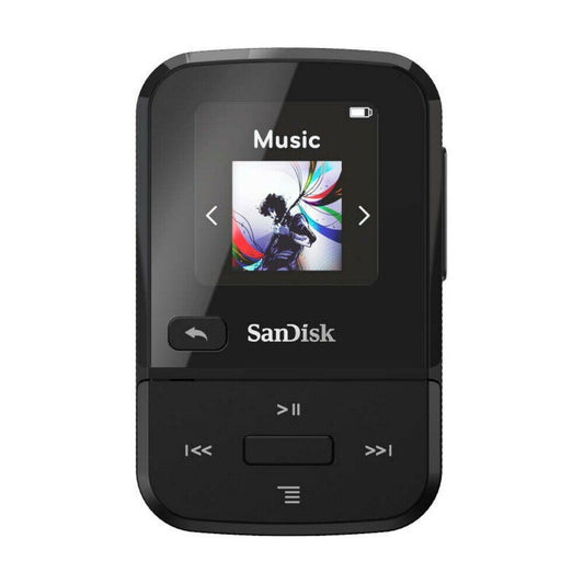 San Disk Clip Sport Go 16GB MP3 Player Digital LCD Bildschirm Miniclip Musik - Flex-Autoteile