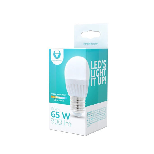 LED Birne rund Glühbirne Glühlampe Sparlampe E27 G45 Warmweiß 10W~65W 900lm 3000