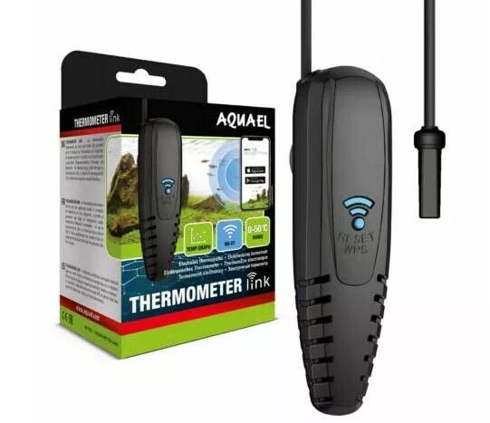 Aquael Link elektronisches Thermometer Zubehör Wi-fi App Temperartursensor