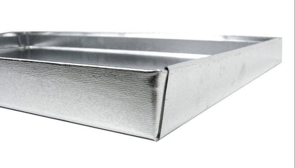 Aschekasten Aschebehälter Metall Schale Ofen Kamin BBQ Grill Kasten verzinkt