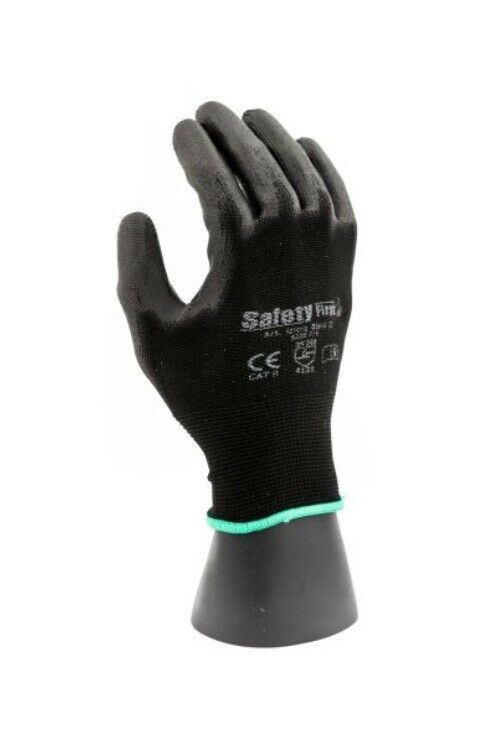 12x work gloves size M 8 latex nylon mechanic's gloves protective gloves