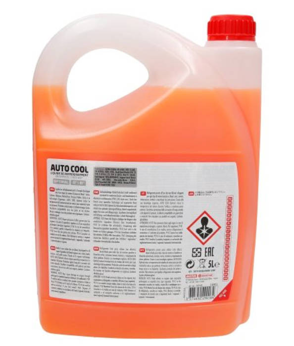 Motul infel cooler frost protection cooling fluid 5l G12+ red -37 ° C Ford Opel VW MB