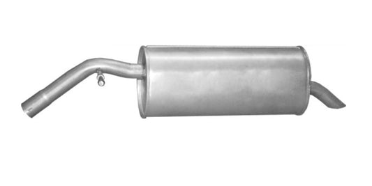 Final absorber Endpuff exhaust at the rear for Peugeot 207 (WA, toilet) 1.4 16V 88PS