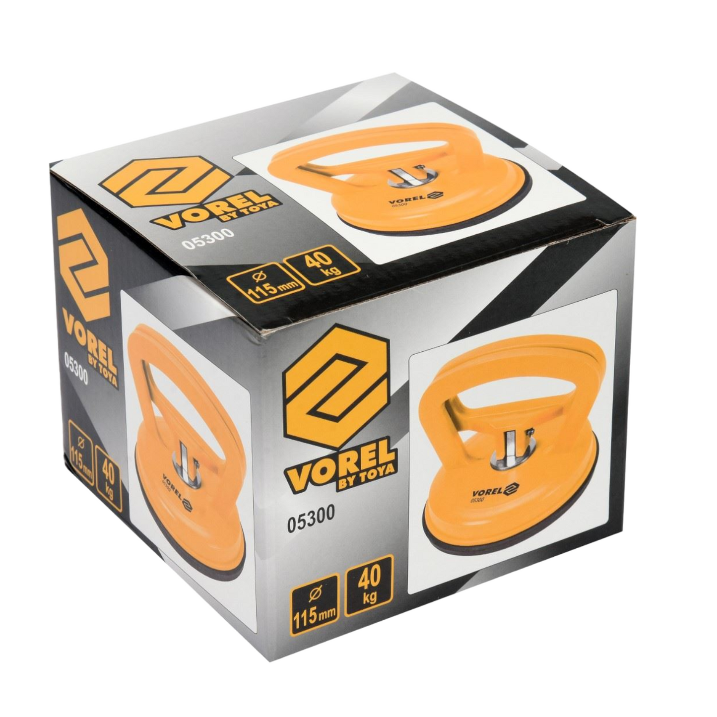 Gummisauger Saugheber Saugnapf Glasheber Vakuumsauger Glassauger 115mm 40kg